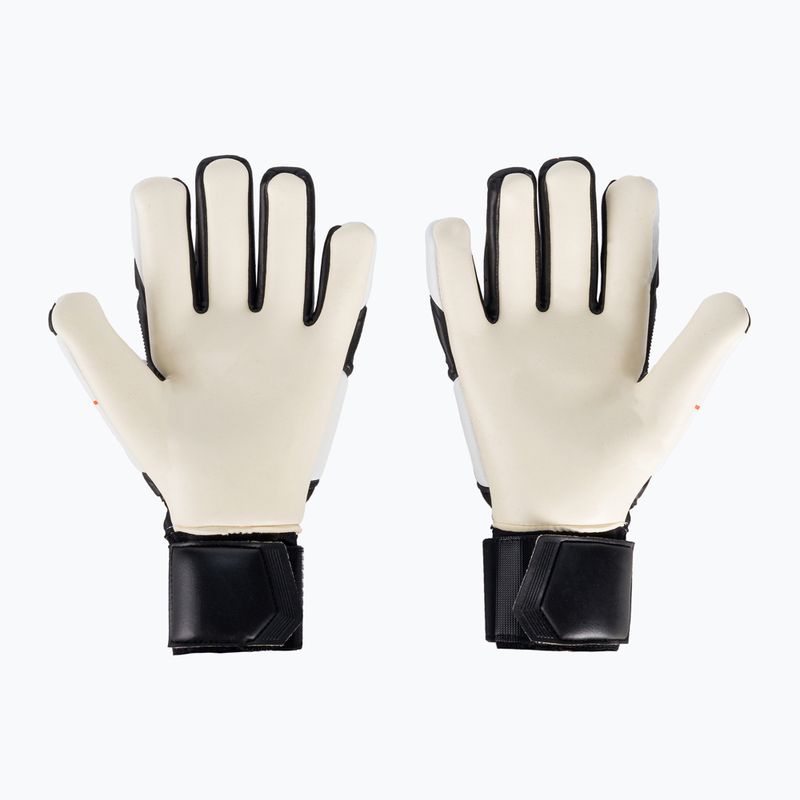 Rękawice bramkarskie uhlsport Speed Contact Absolutgrip Hn czarne/białe/neonowe pomarańczowe 2