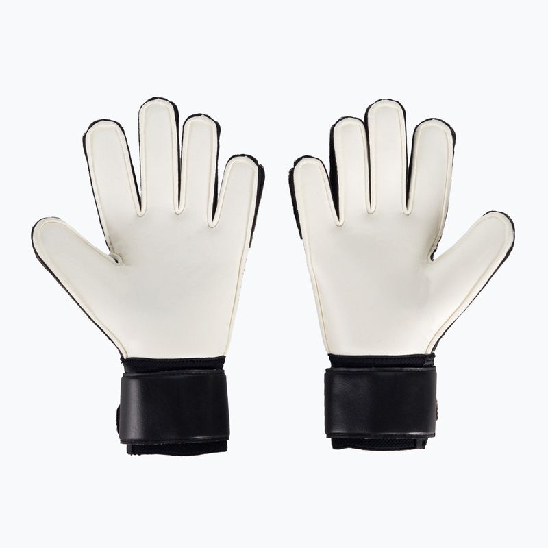 Rękawice bramkarskie uhlsport Speed Contact Supersoft czarne/białe/neonowe pomarańczowe 2