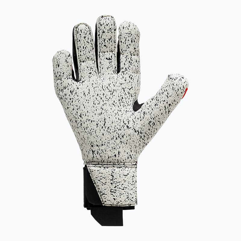 Rękawice bramkarskie uhlsport Powerline Supergrip+ czarne/czerwone/białe 2
