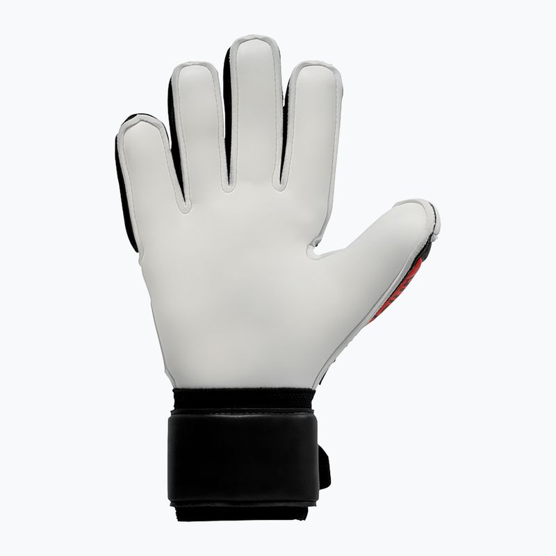 Rękawice bramkarskie dziecięce uhlsport Classic Absolutgrip czarne/czerwone/białe 2