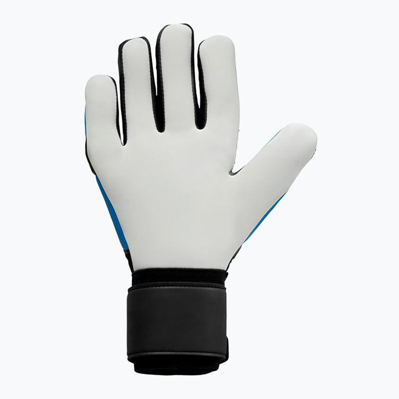 Rękawice bramkarskie uhlsport Classic Soft Hn Comp czarne/niebieskie/białe 5