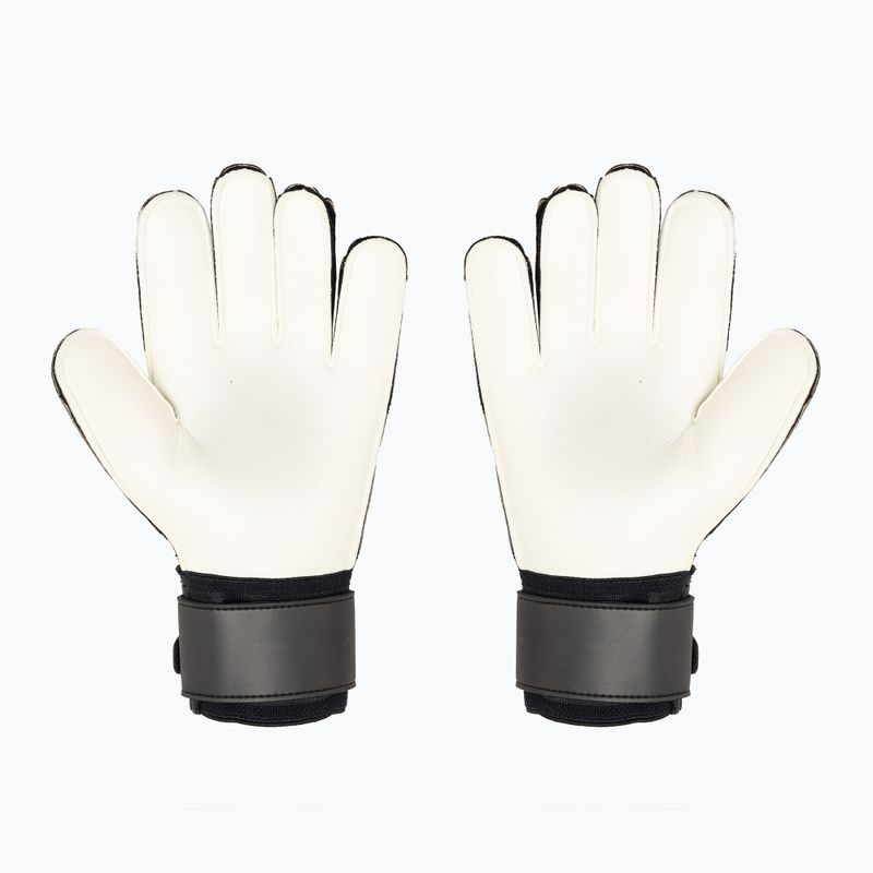 Rękawice bramkarskie uhlsport Classic Soft Advanced czarne/neonowe zielone/białe 2