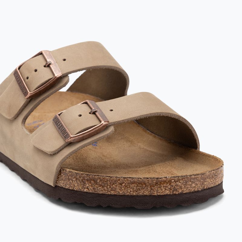 Klapki BIRKENSTOCK Arizona SFB LEOI Regular tabacco brown 7