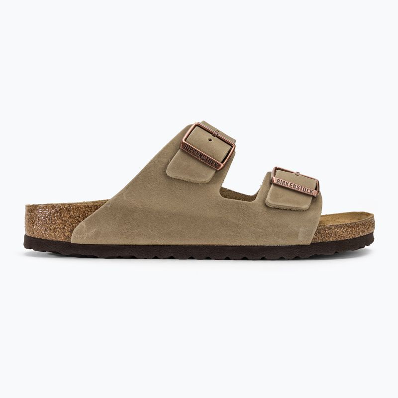 Klapki BIRKENSTOCK Arizona SFB LEOI Narrow tabacco brown 2