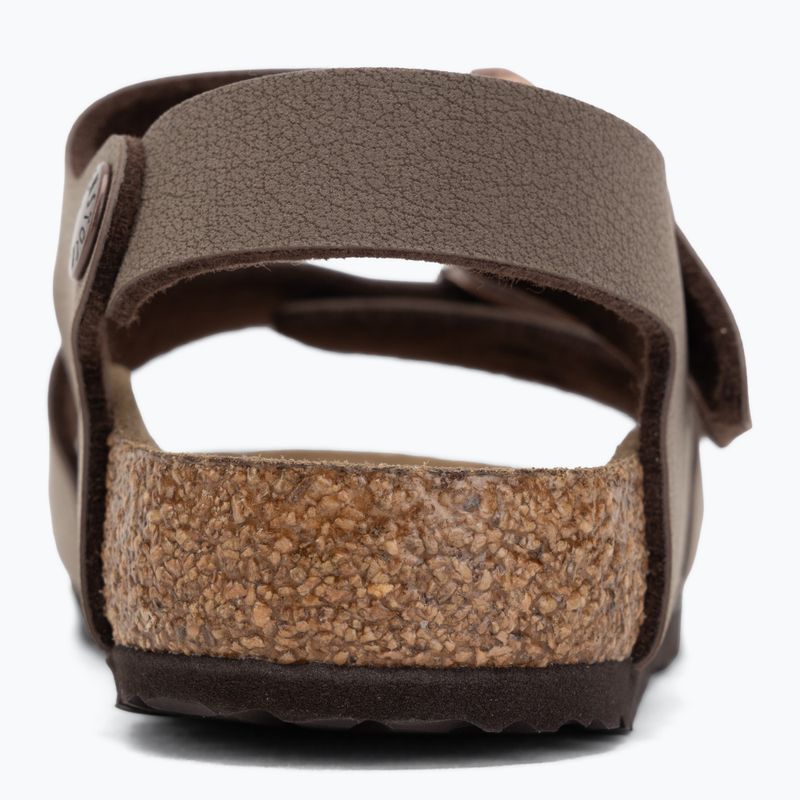 Sandały dziecięce BIRKENSTOCK New York Birkibuc Narrow mocha 6