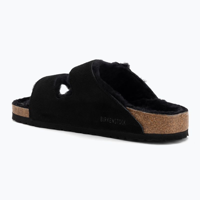 Klapki BIRKENSTOCK Arizona Shearling SL Regular black 3