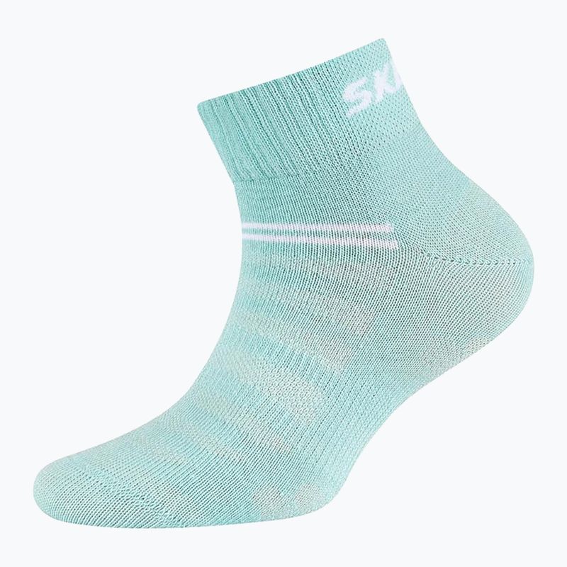 Skarpety dziecięce Skechers Mesh Ventilation Quarter 5 par rainbow 3