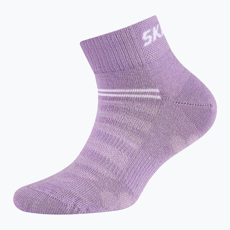 Skarpety dziecięce Skechers Mesh Ventilation Quarter 5 par rainbow 4