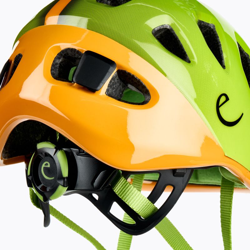 Kask wspinaczkowy dziecięcy EDELRID Shield II sahara/oasis 7