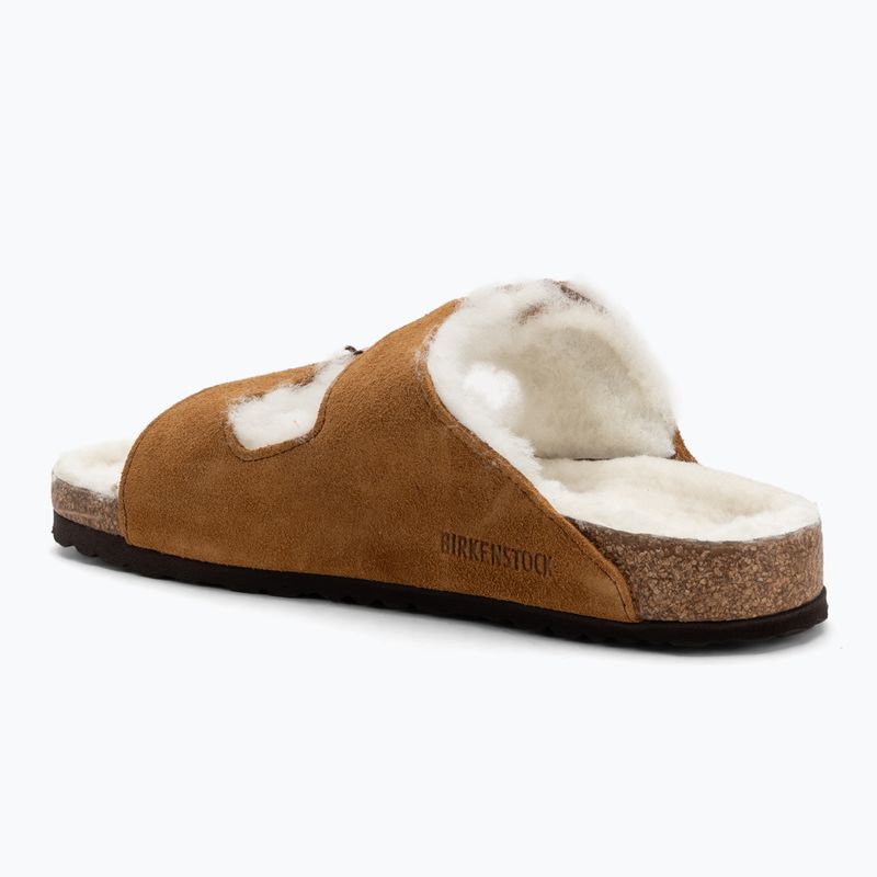 Klapki BIRKENSTOCK Arizona Shearling SL Regular mink 3