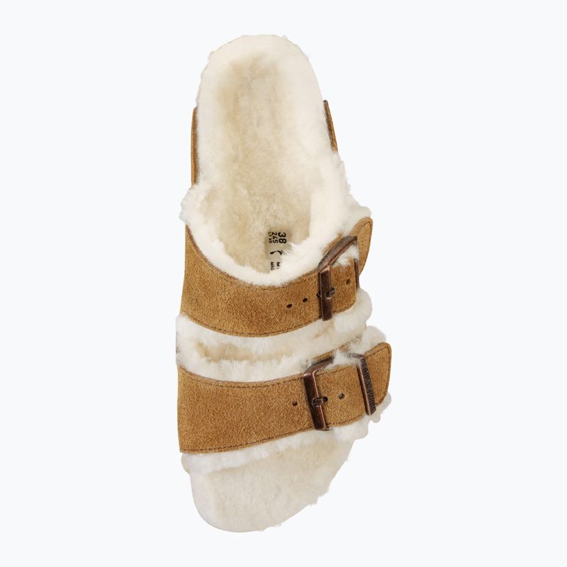 Klapki BIRKENSTOCK Arizona Shearling SL Narrow mink 3