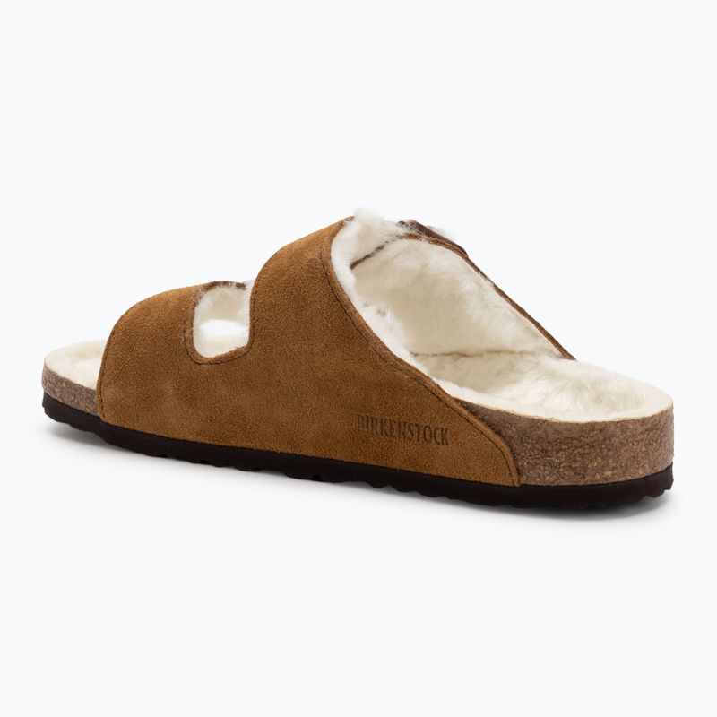 Klapki BIRKENSTOCK Arizona Shearling SL Narrow mink 3