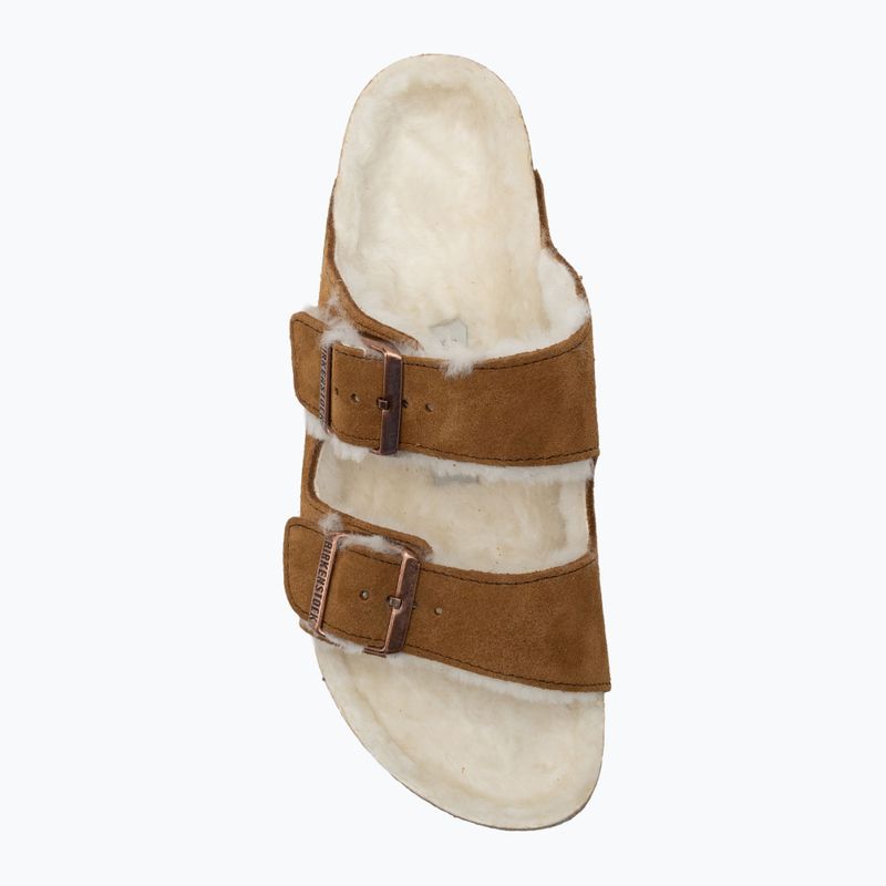 Klapki BIRKENSTOCK Arizona Shearling SL Narrow mink 5