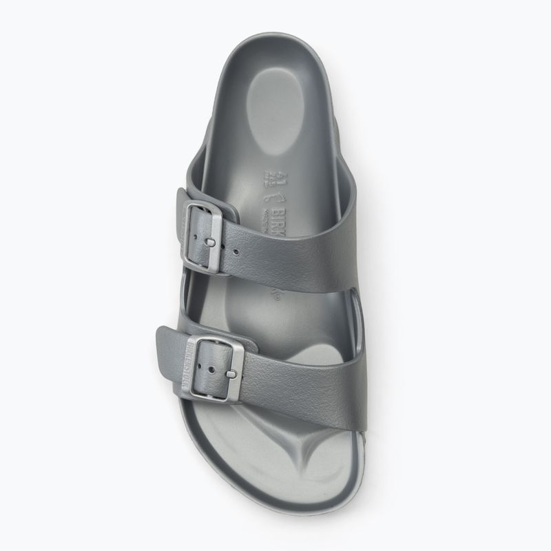 Klapki BIRKENSTOCK Arizona EVA Metallic Regular metallic silver 5