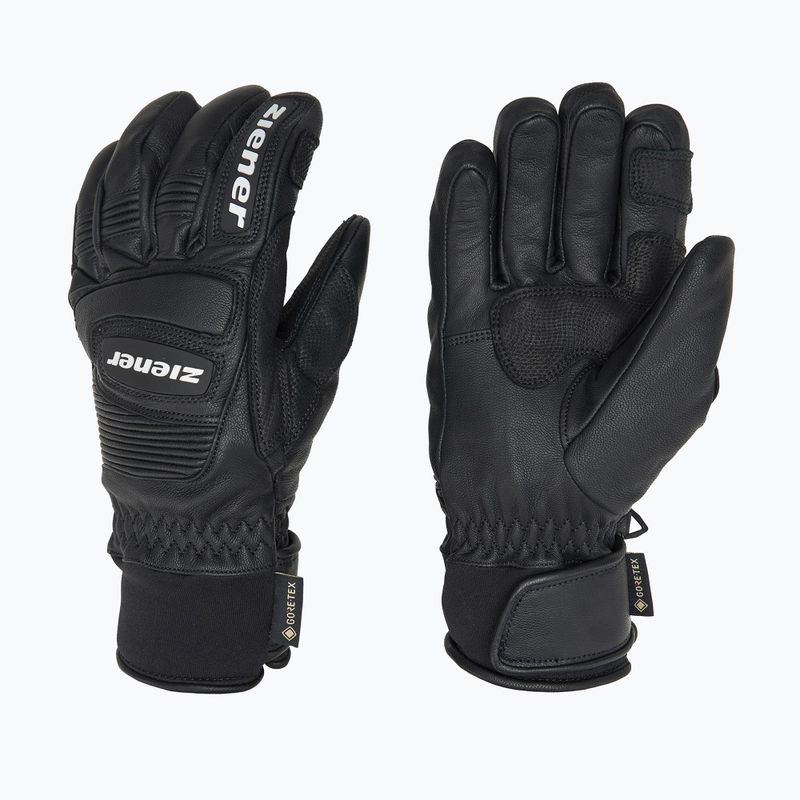 Rękawice narciarskie męskie ZIENER Guard GTX + Gore Grip PR alpine black