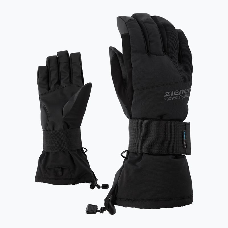 Rękawice snowboardowe ZIENER Merfos As czarne 801701.12 5