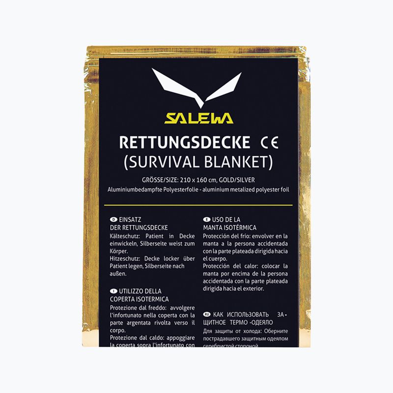 Folia termoizolacyjna Salewa Rescue Blanket gold/silver