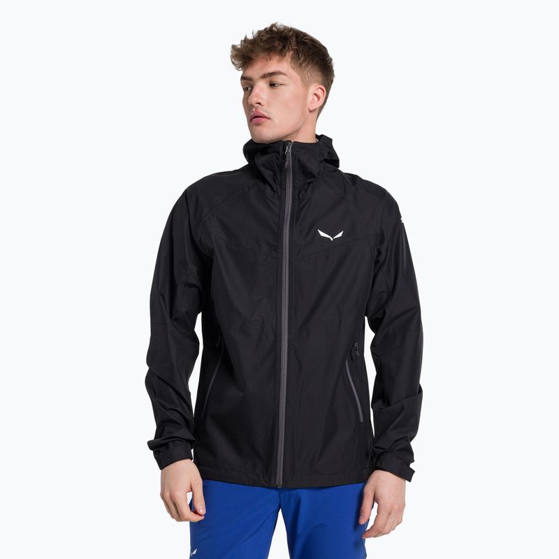 Kurtka przeciwdeszczowa męska Salewa Puez Aqua 3 PTX black out