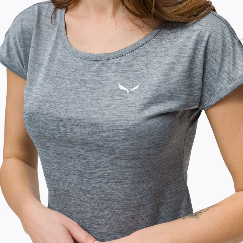 Koszulka damska Salewa Puez Melange Dry quiet shade melange 4