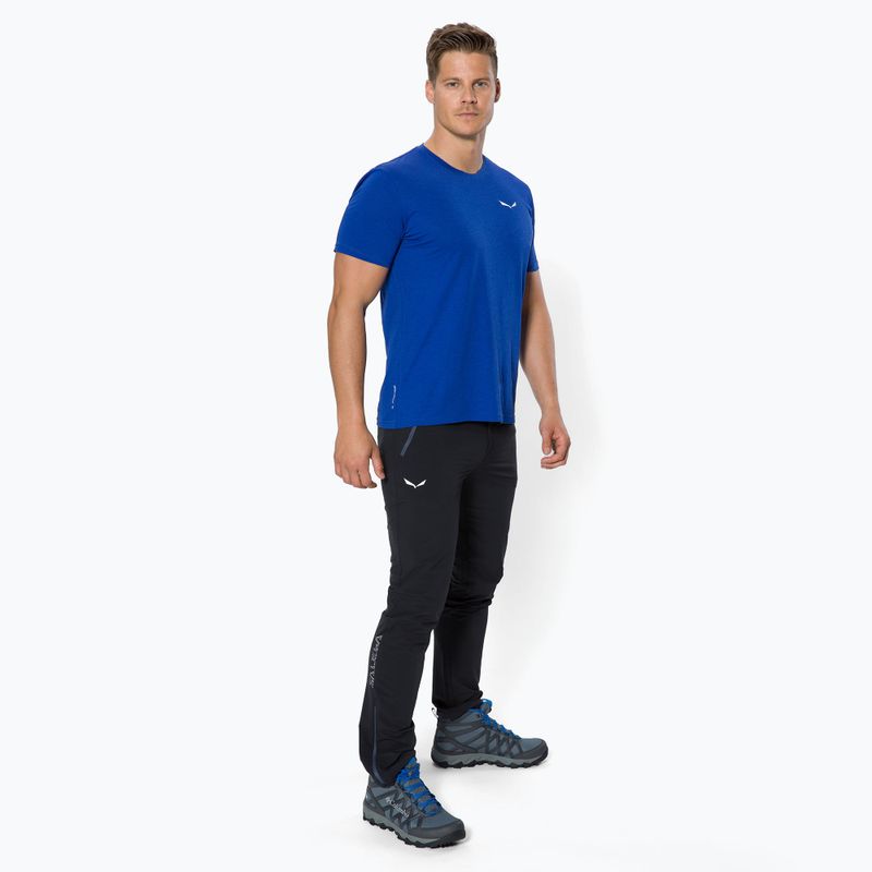 Spodnie softshell męskie Salewa Pedroc 3 DST black out 2