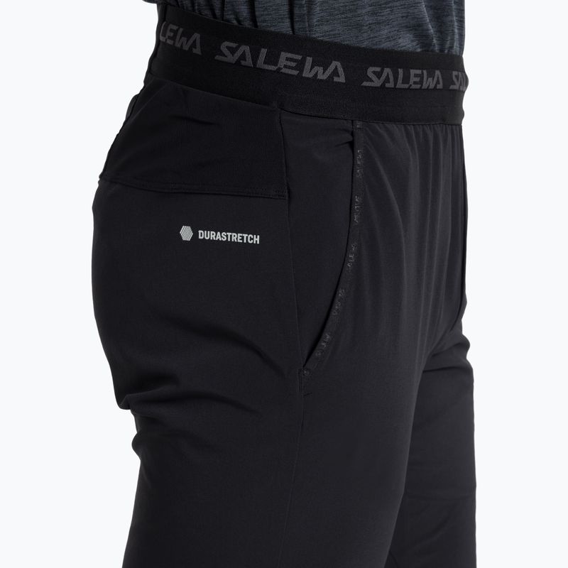 Spodnie softshell męskie Salewa Pedroc Light black out 4