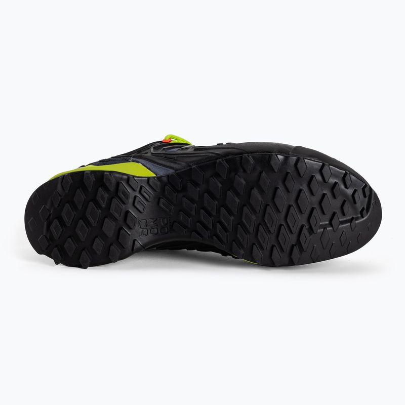 Buty podejściowe męskie Salewa Wildfire Edge ombre blue/fluo yellow 4
