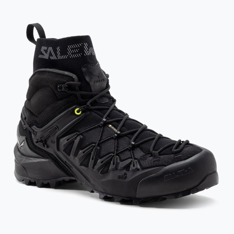 Buty podejściowe męskie Salewa Wildfire Edge Mid GTX black/black