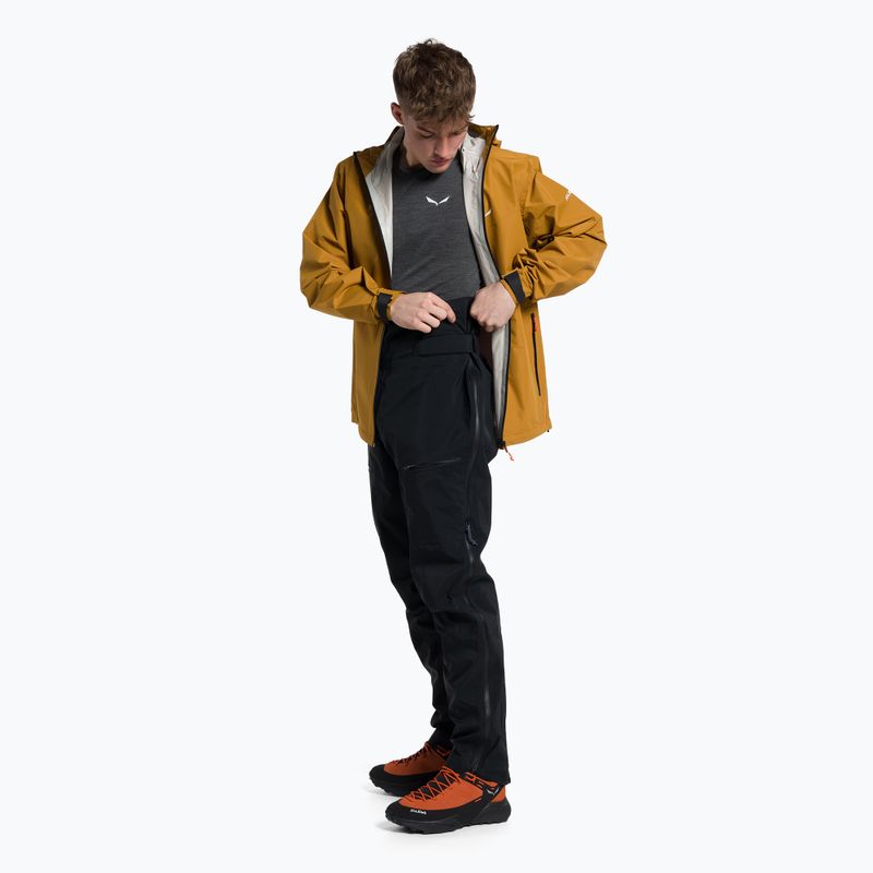 Spodnie z membraną męskie Salewa Ortles 4 GTX Pro black out 2