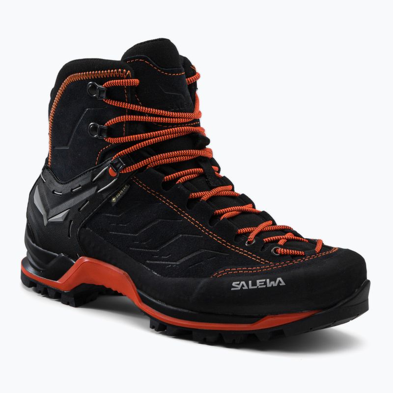 Buty trekkingowe męskie Salewa MTN Trainer Mid GTX asphalt/fluo orange