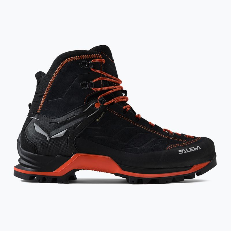 Buty trekkingowe męskie Salewa MTN Trainer Mid GTX asphalt/fluo orange 2