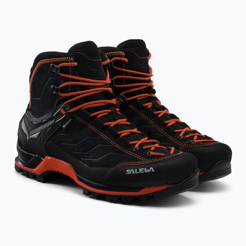 Buty trekkingowe męskie Salewa MTN Trainer Mid GTX asphalt/fluo orange 5