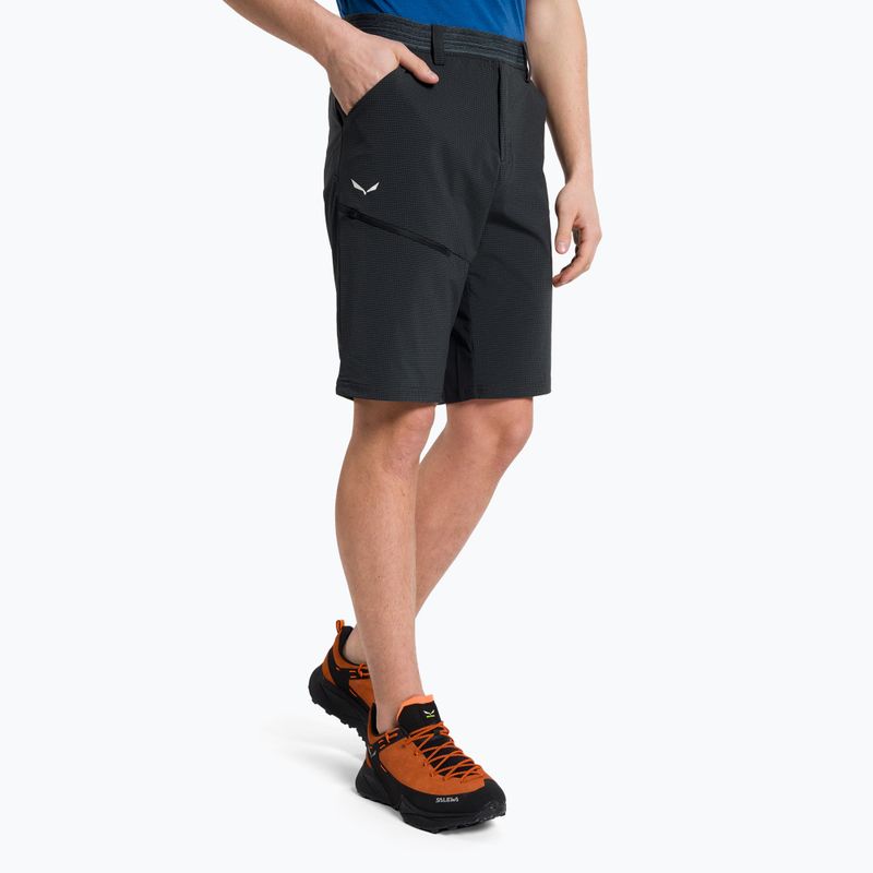 Spodenki trekkingowe męskie Salewa Puez 3 black out