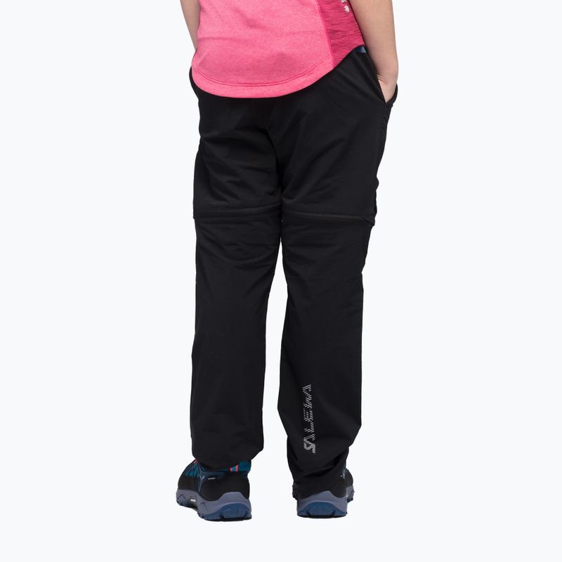 Spodnie softshell dziecięce Salewa Agner DST 2/1 black out 2
