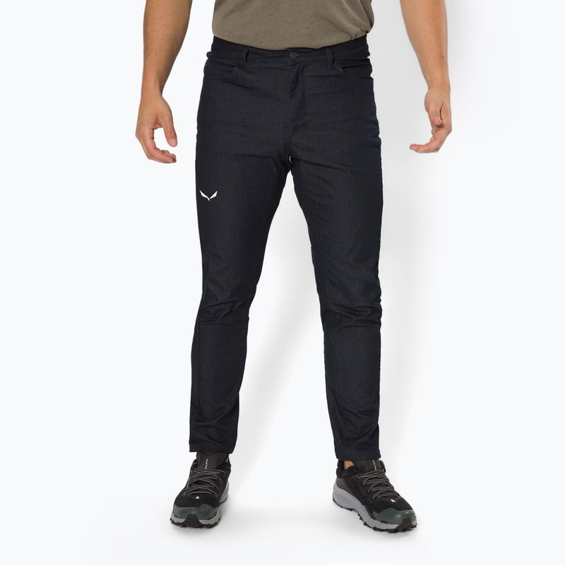 Spodnie wspinaczkowe męskie Salewa Agner Denim 2 light blue jeans