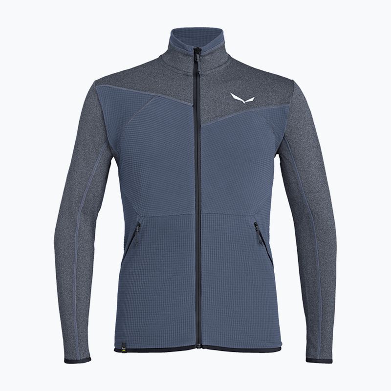 Bluza trekkingowa męska Salewa Puez Hybrid PL FZ ombre blue