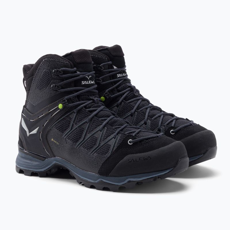 Buty trekkingowe męskie Salewa MTN Trainer Lite Mid GTX black/black 5