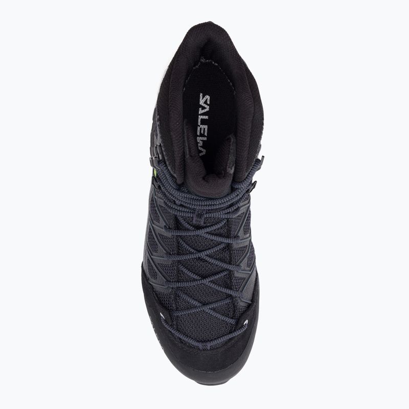Buty trekkingowe męskie Salewa MTN Trainer Lite Mid GTX black/black 6