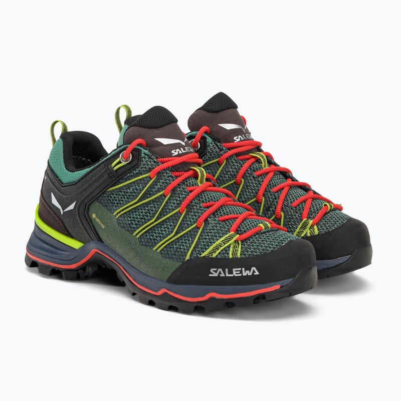 Buty trekkingowe damskie Salewa MTN Trainer Lite GTX feld green/fluo coral 4