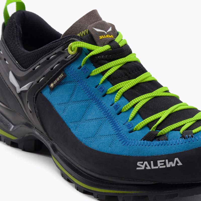 Buty trekkingowe męskie Salewa MTN Trainer 2 GTX blue danube/fluo green 8