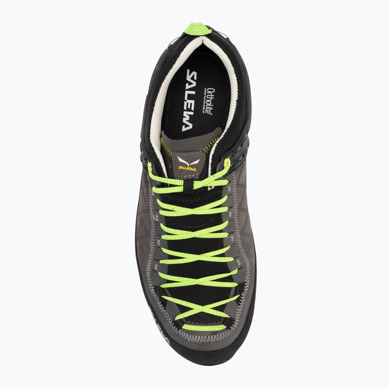 Buty trekkingowe męskie Salewa MS MTN Trainer 2L smoked/fluo green 5
