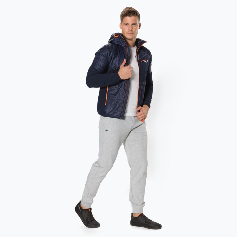 Kurtka hybrydowa męska Salewa Ortles Hybrid TWR navy blazer 2