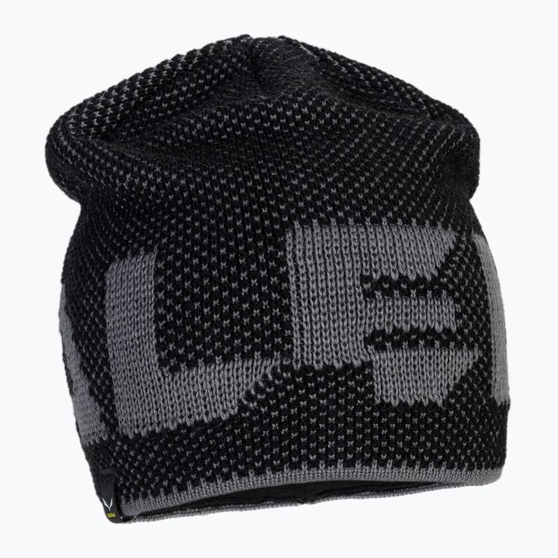 Czapka zimowa Salewa Agner Wool black out/flint stone