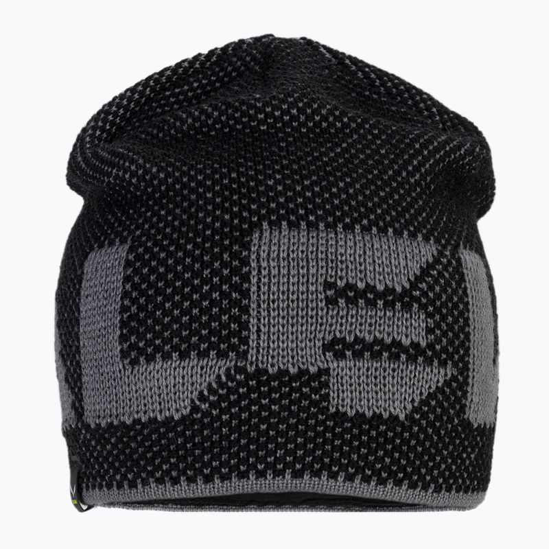 Czapka zimowa Salewa Agner Wool black out/flint stone 2