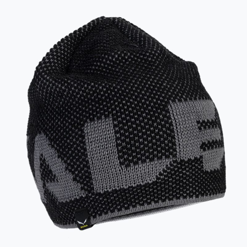 Czapka zimowa Salewa Agner Wool black out/flint stone 4