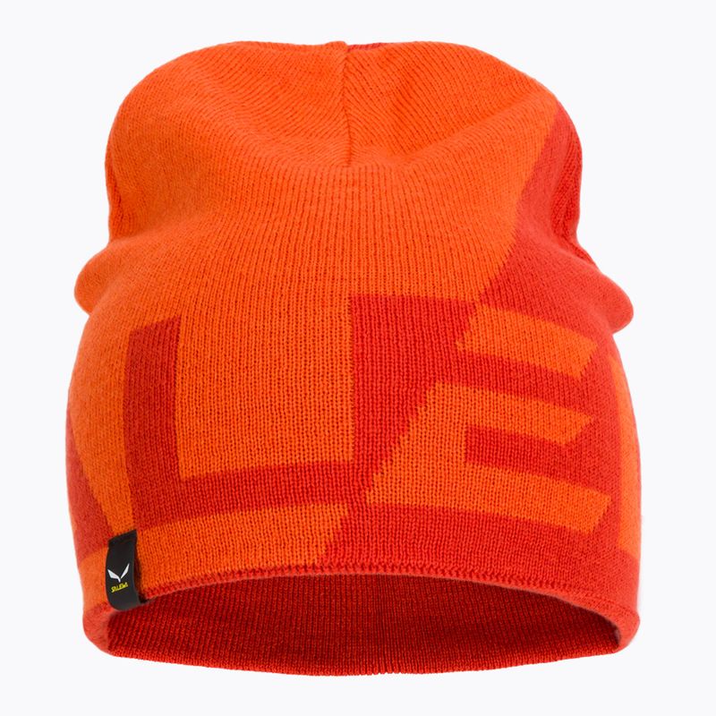 Czapka zimowa Salewa Antelao 2 Reversible Wool red orange/darker 2