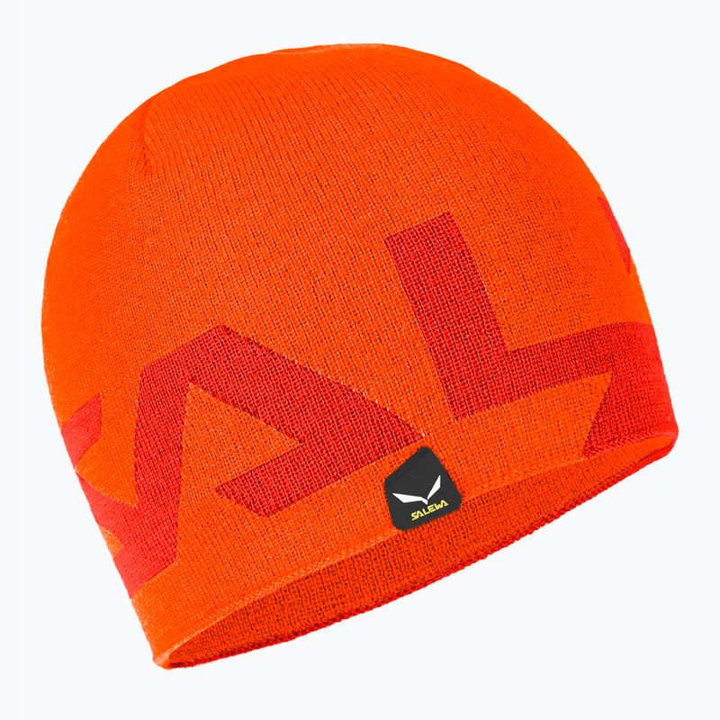 Czapka zimowa Salewa Antelao 2 Reversible Wool red orange/darker 4
