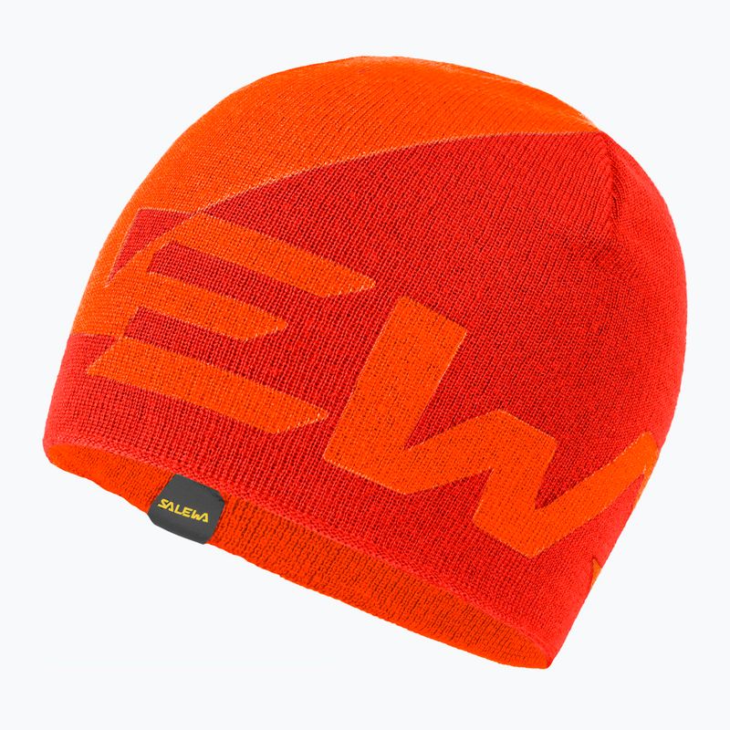 Czapka zimowa Salewa Antelao 2 Reversible Wool red orange/darker 5