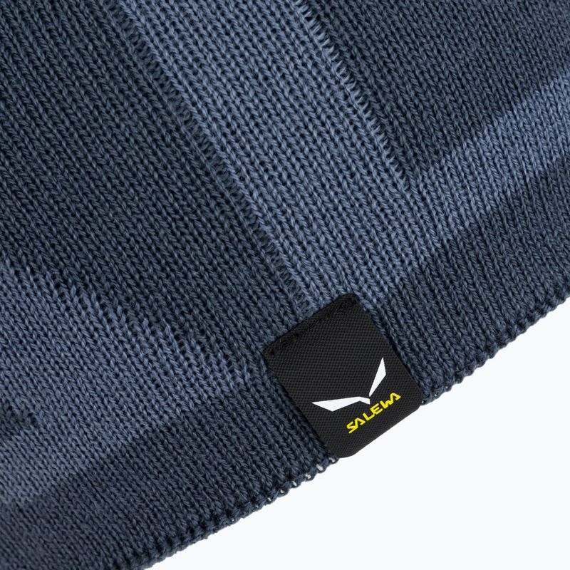 Czapka zimowa Salewa Antelao 2 Reversible Wool ombre blue/flint stone 3