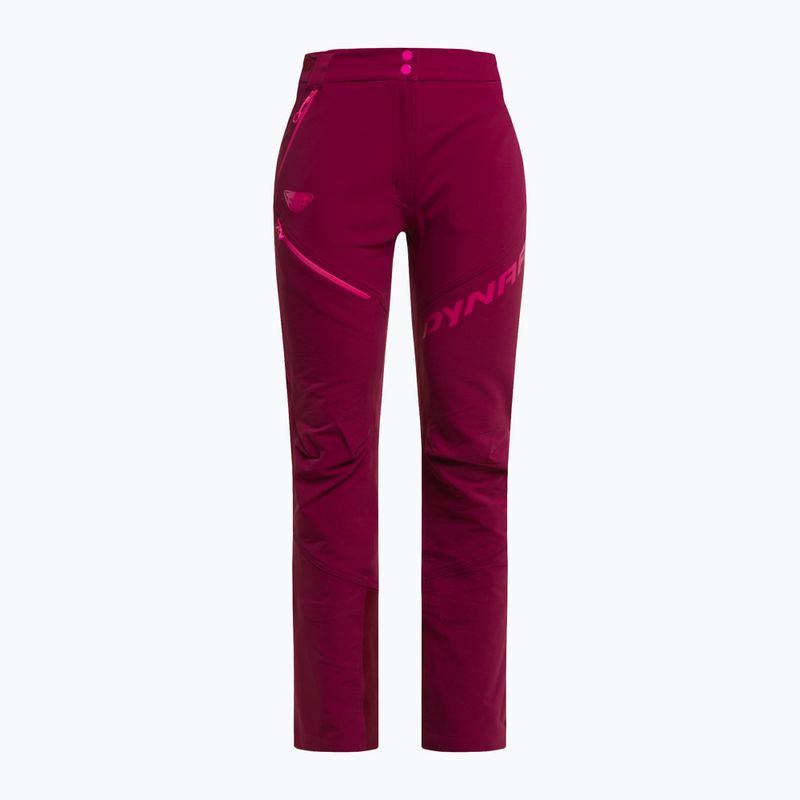 Spodnie skiturowe damskie DYNAFIT Mercury 2 Dynastretch beet red