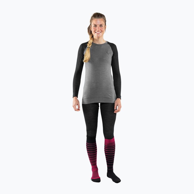 Bluza termoaktywna damska DYNAFIT Tour Light Merino black out 2
